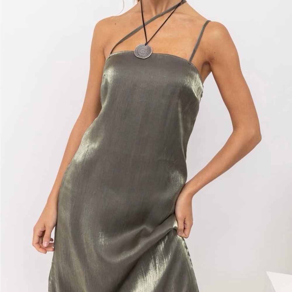 Elegant Satin Slip Dress